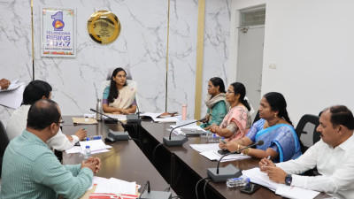 NIMZ భూసేకరణ పనుల  వేగవంతం చేయాలి :జిల్లా కలెక్టర్ పి  ప్రావీణ్య